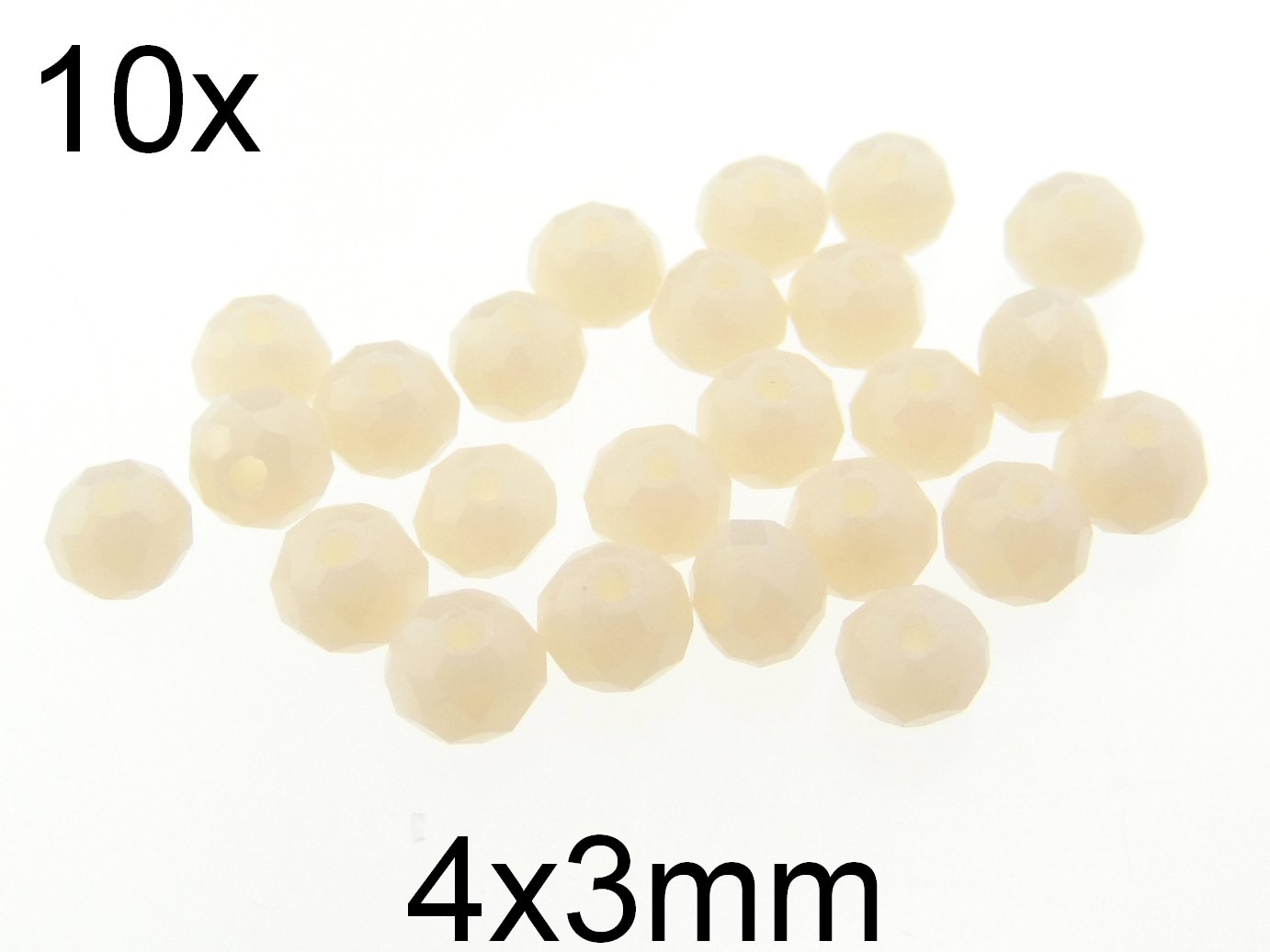 (10b)Cristale rondele imitatie Jad 4x3mm