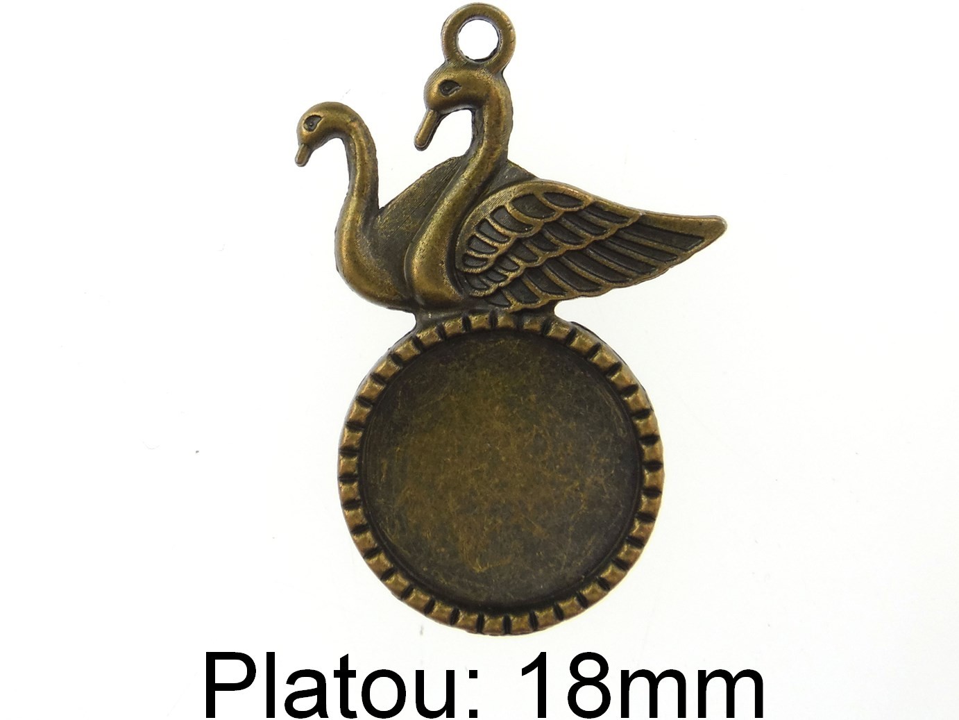 Baza cabochon. Interior platou: 18mm