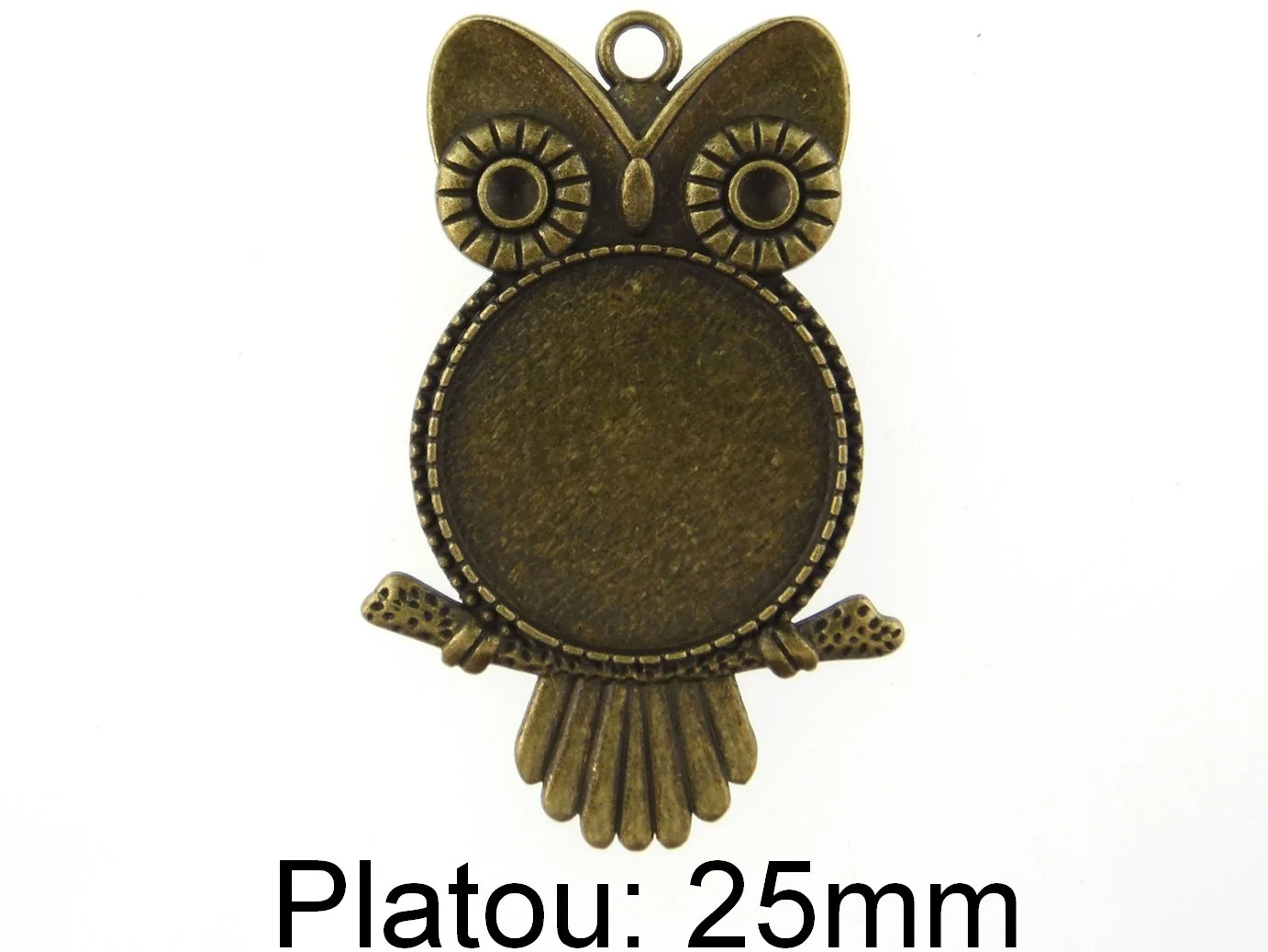 Baza cabochon. Interior platou: 25mm