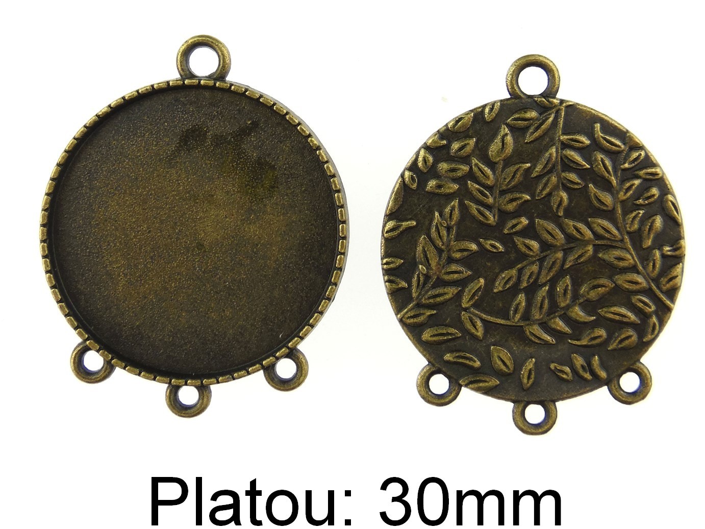 Baza cabochon. Interior platou: 30mm