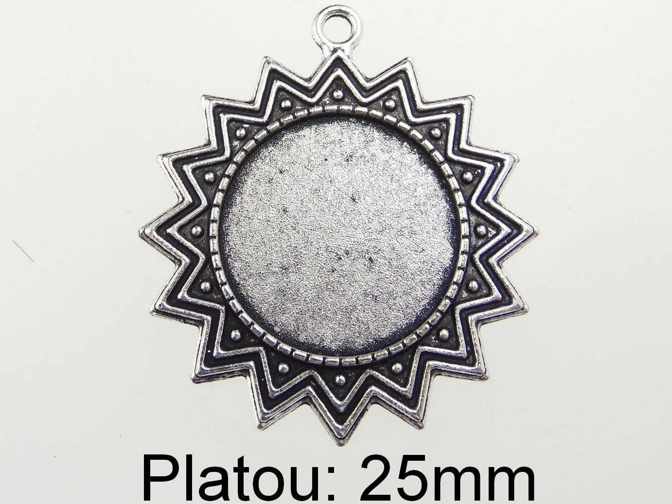 Baza cabochon. Interior platou: 25mm