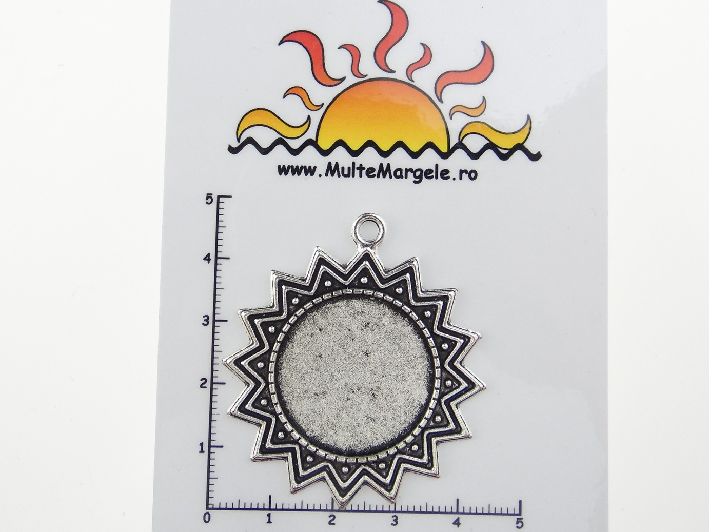 Baza cabochon. Interior platou: 25mm