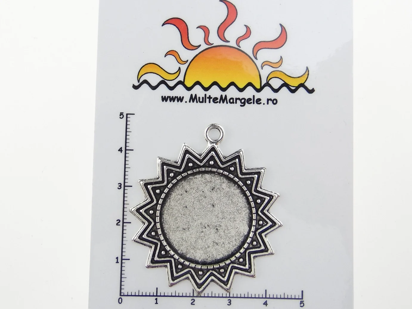 Baza cabochon. Interior platou: 25mm