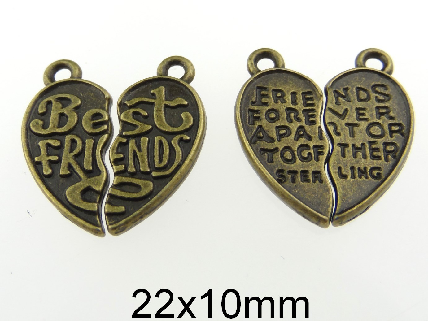 Pandant Inima Best Friends