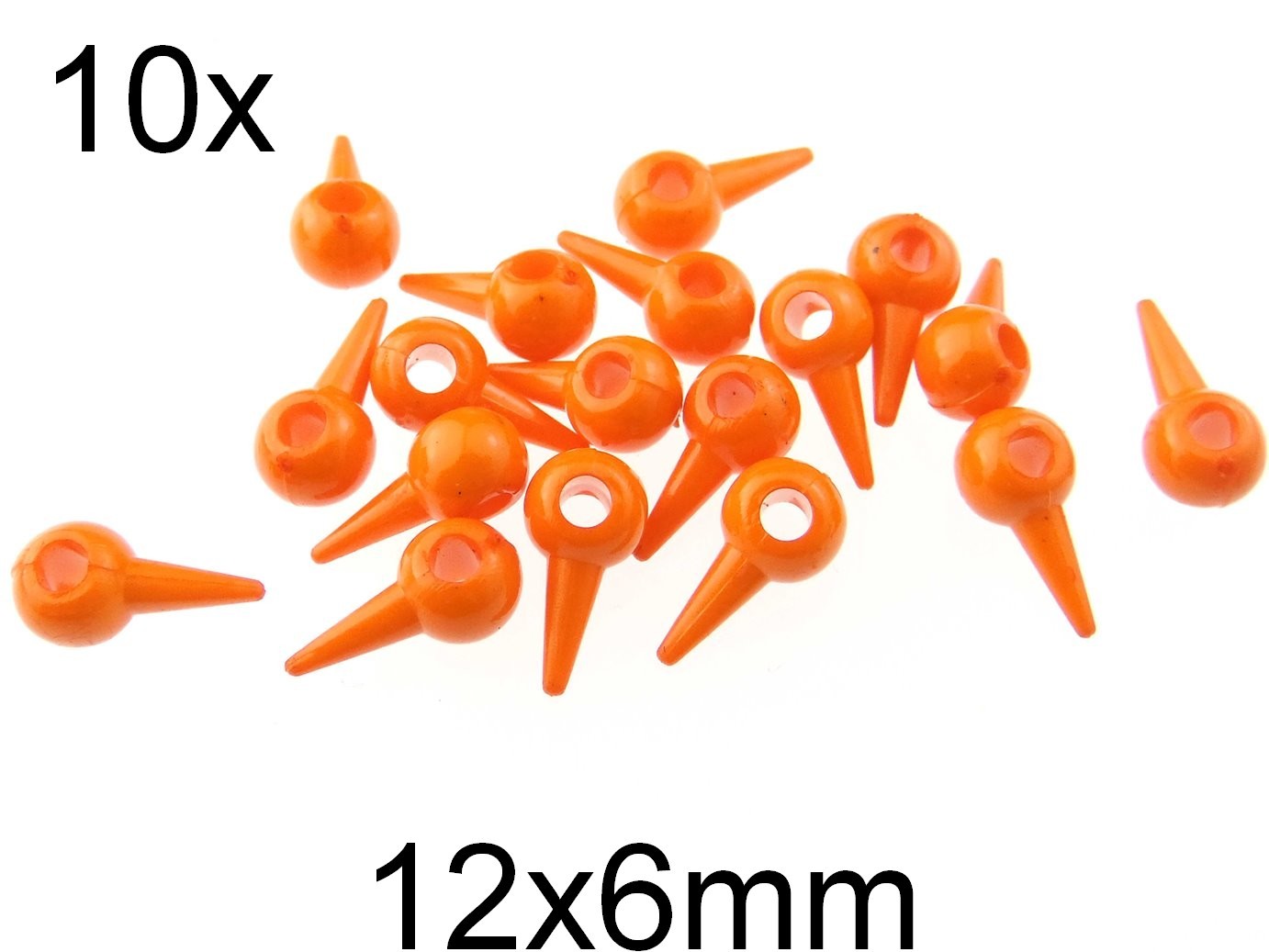 (10b)Margele acrilice. Dimensiuni: 12x6mm