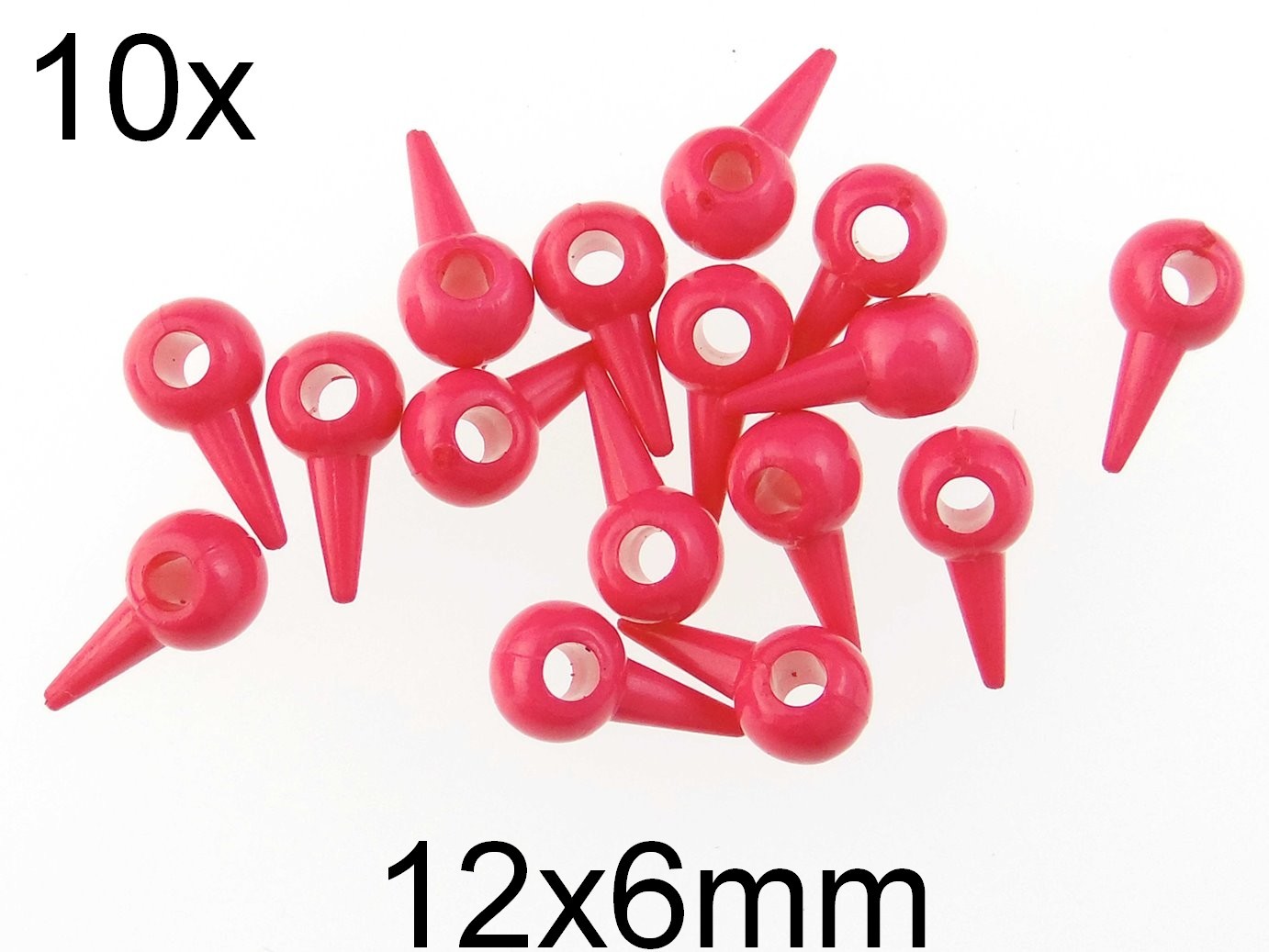 (10b)Margele acrilice. Dimensiuni: 12x6mm
