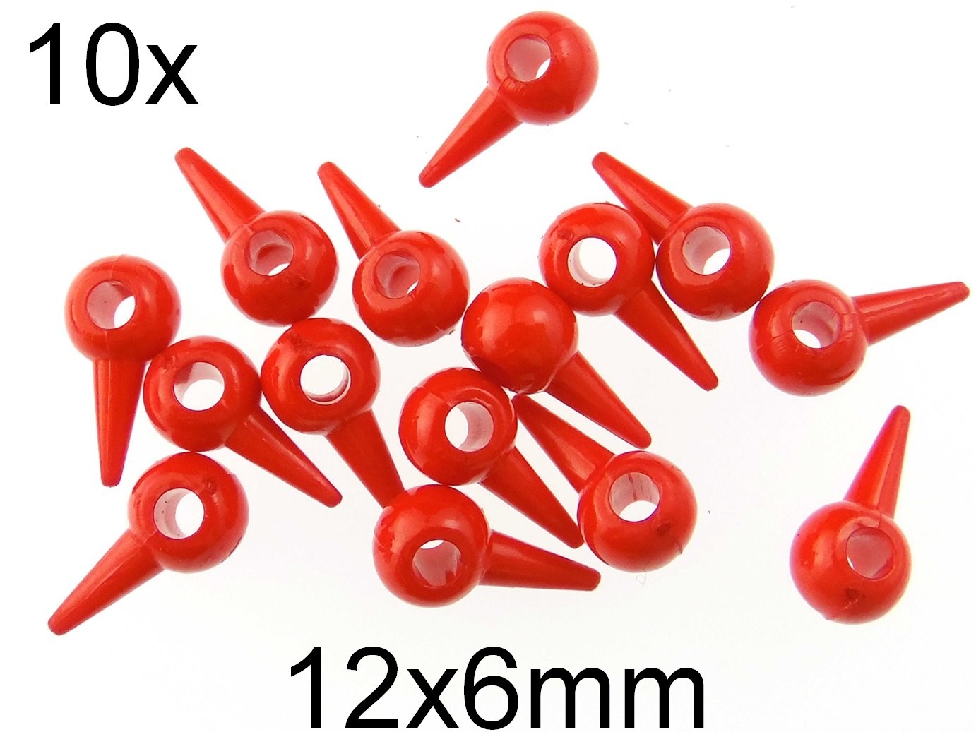 (10b)Margele acrilice. Dimensiuni: 12x6mm