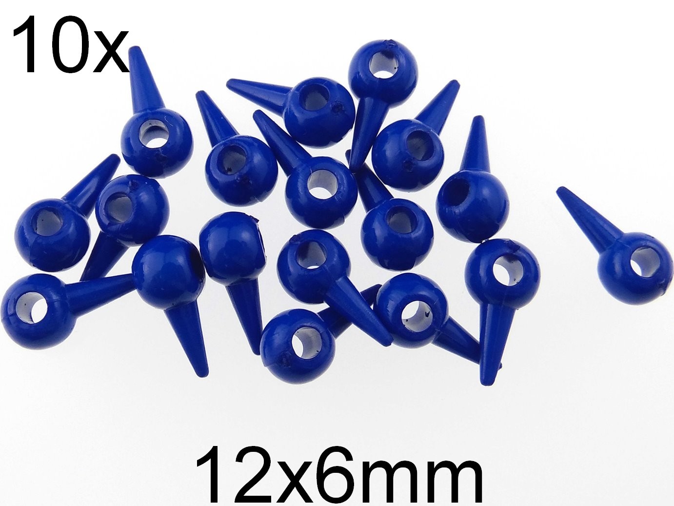 (10b)Margele acrilice. Dimensiuni: 12x6mm