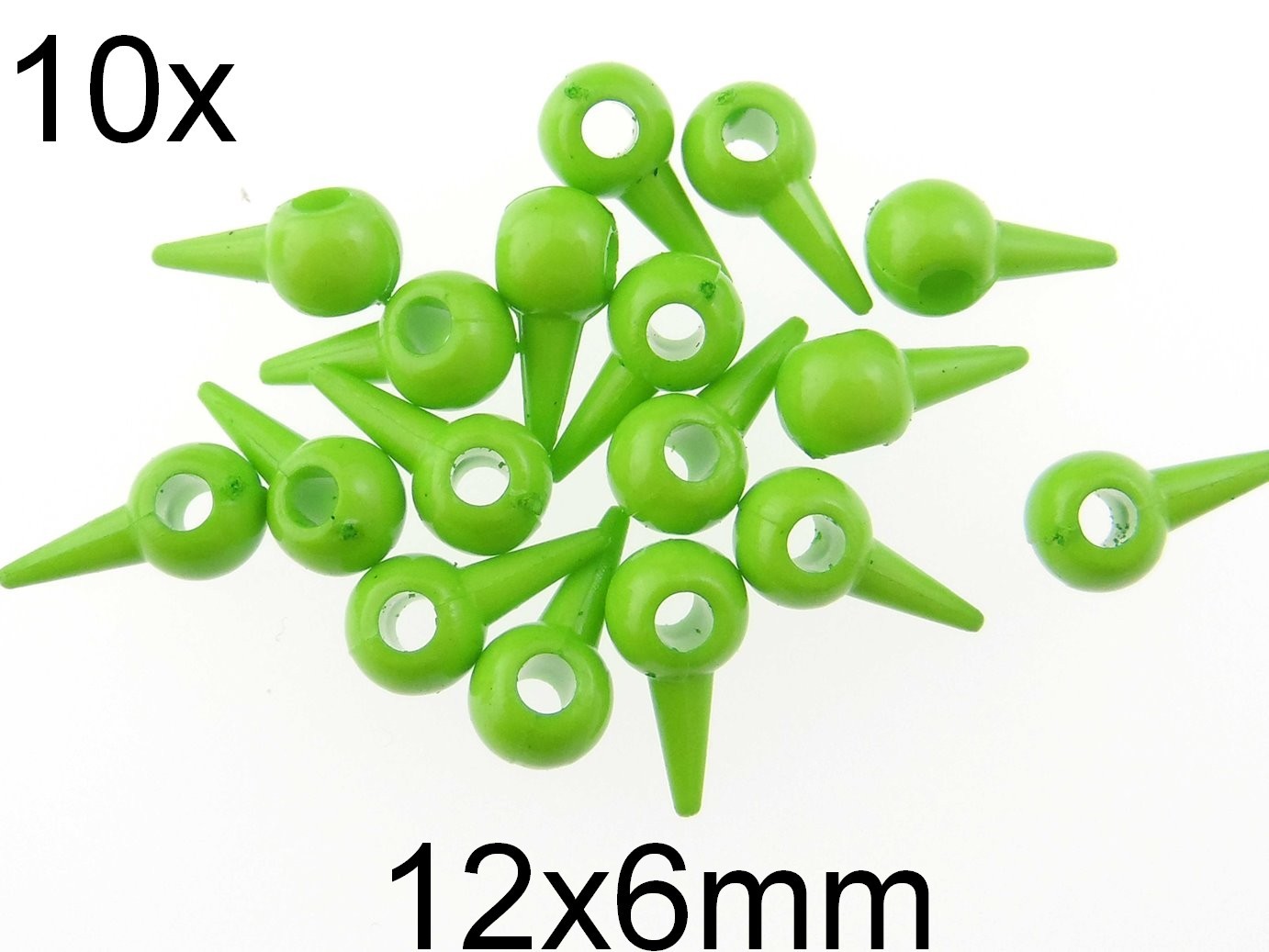 (10b)Margele acrilice. Dimensiuni: 12x6mm