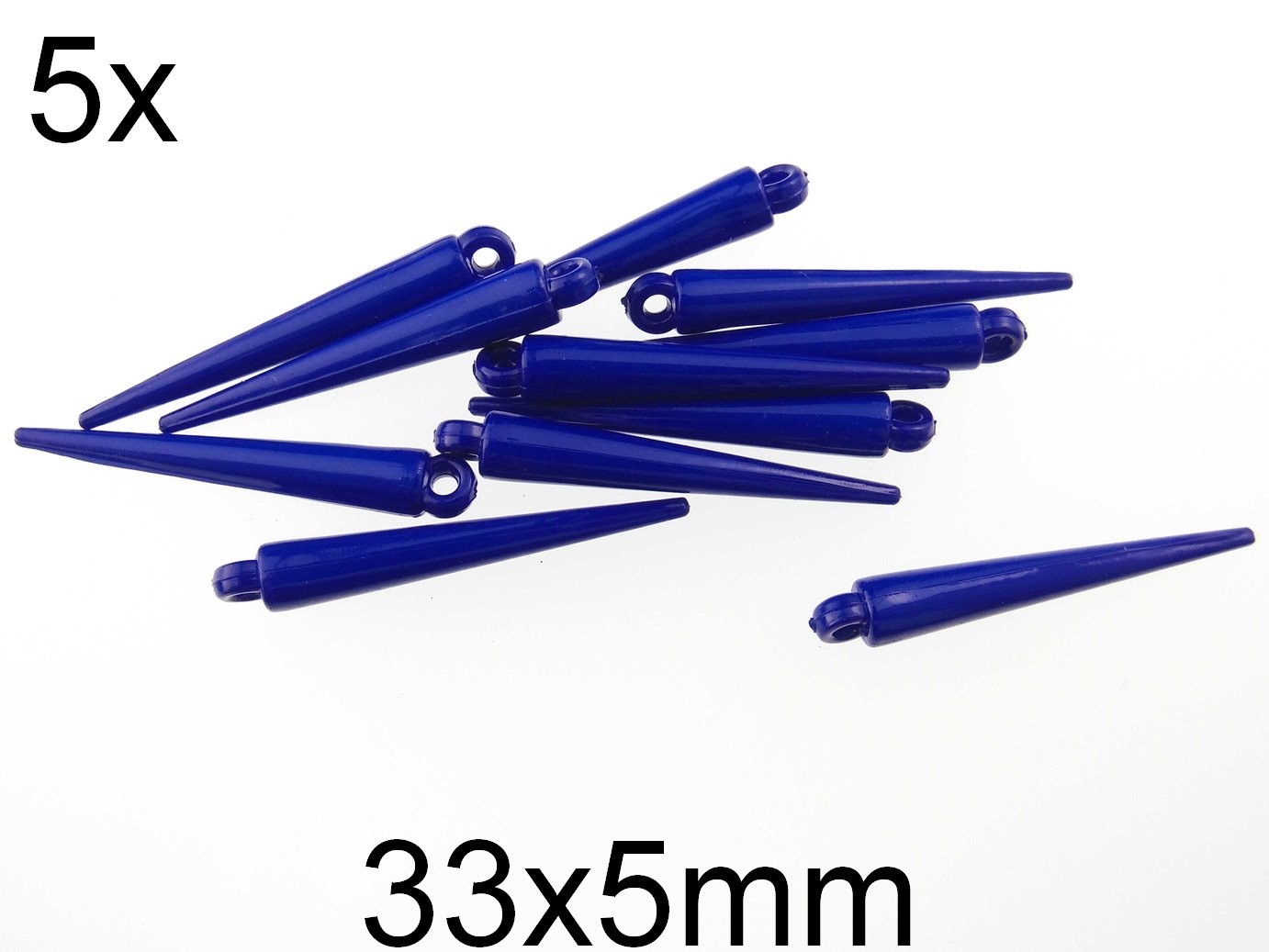 (5b)Margele acrilice. Dimensiuni: 33x5mm