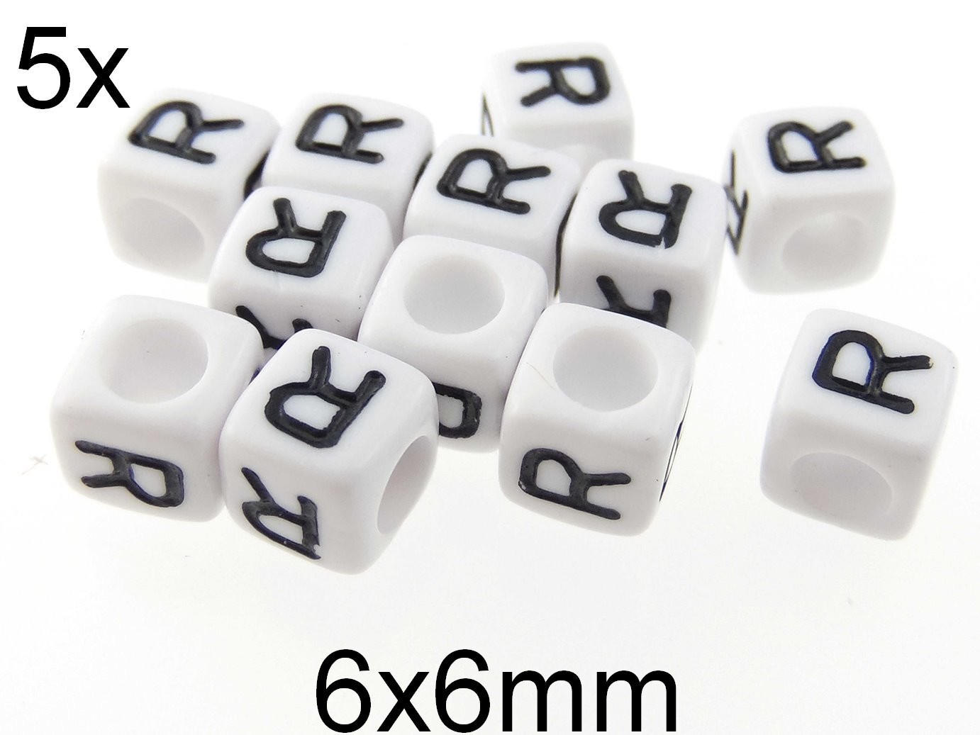 (5b)Litere acrilice. Litera "R"