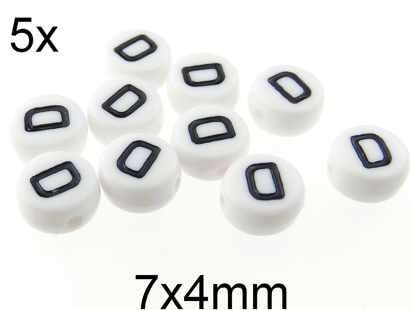 (5b)Litere acrilice. Litera "D"