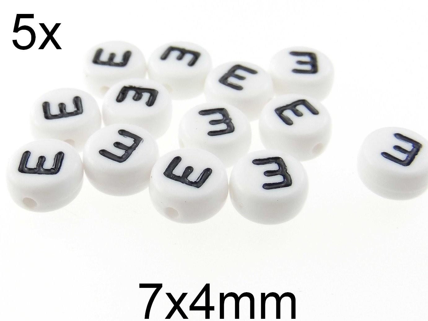 (5b)Litere acrilice. Litera "E"