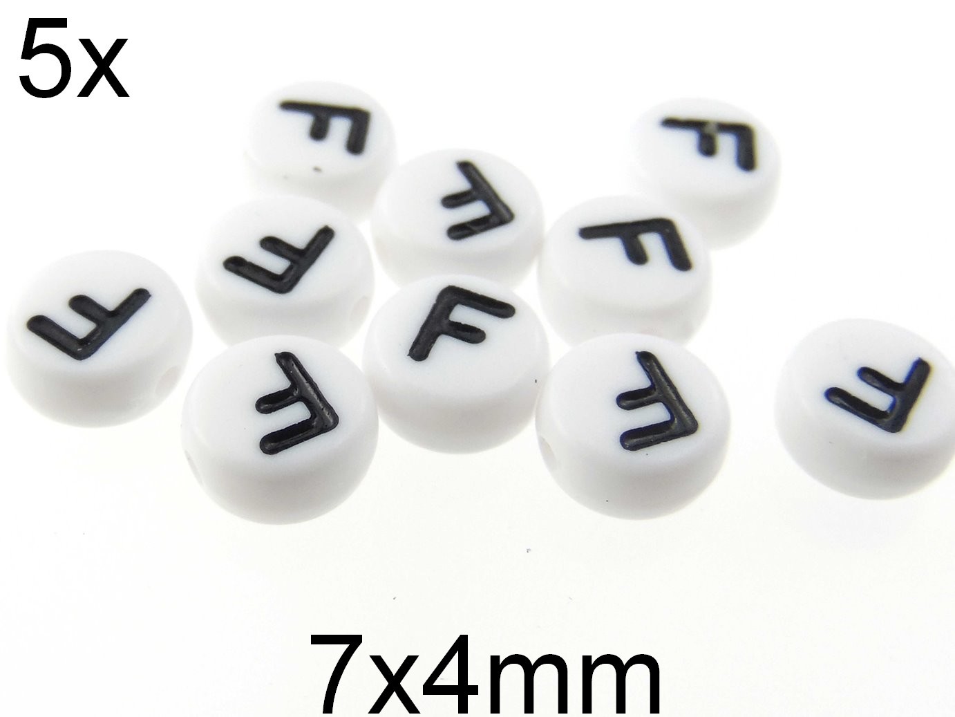 (5b)Litere acrilice. Litera "F"