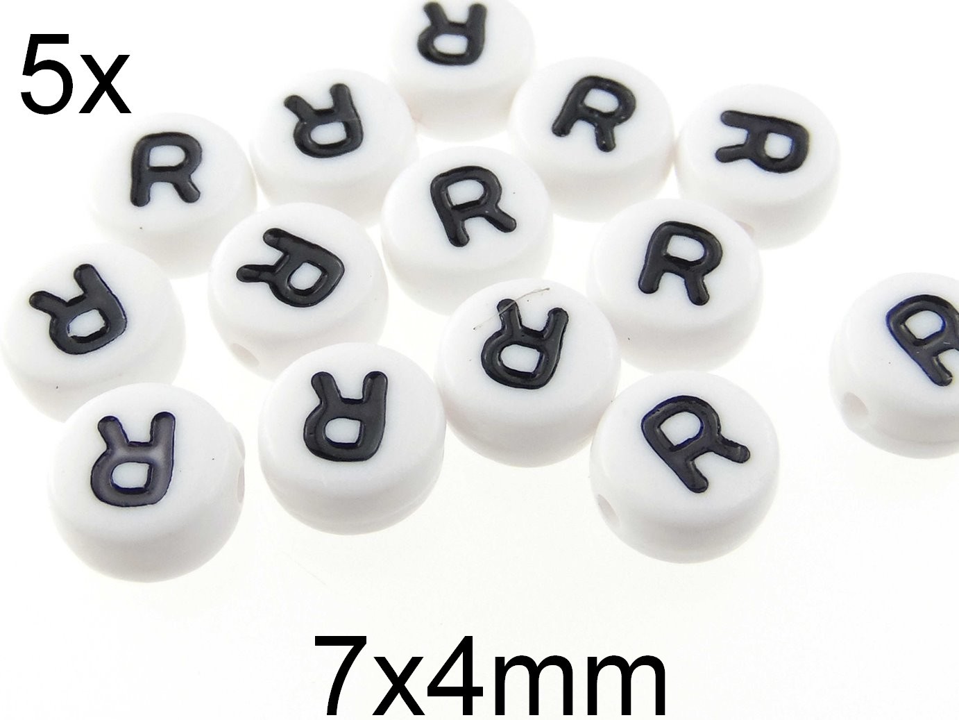 (5b)Litere acrilice. Litera "R"