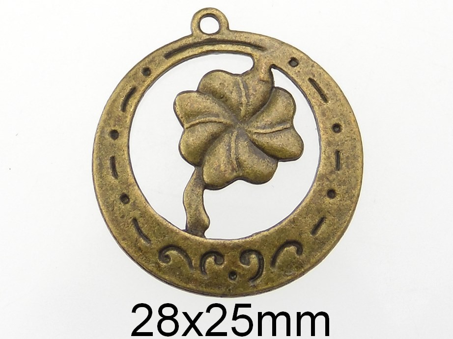 Pandant Bronz Trifoi