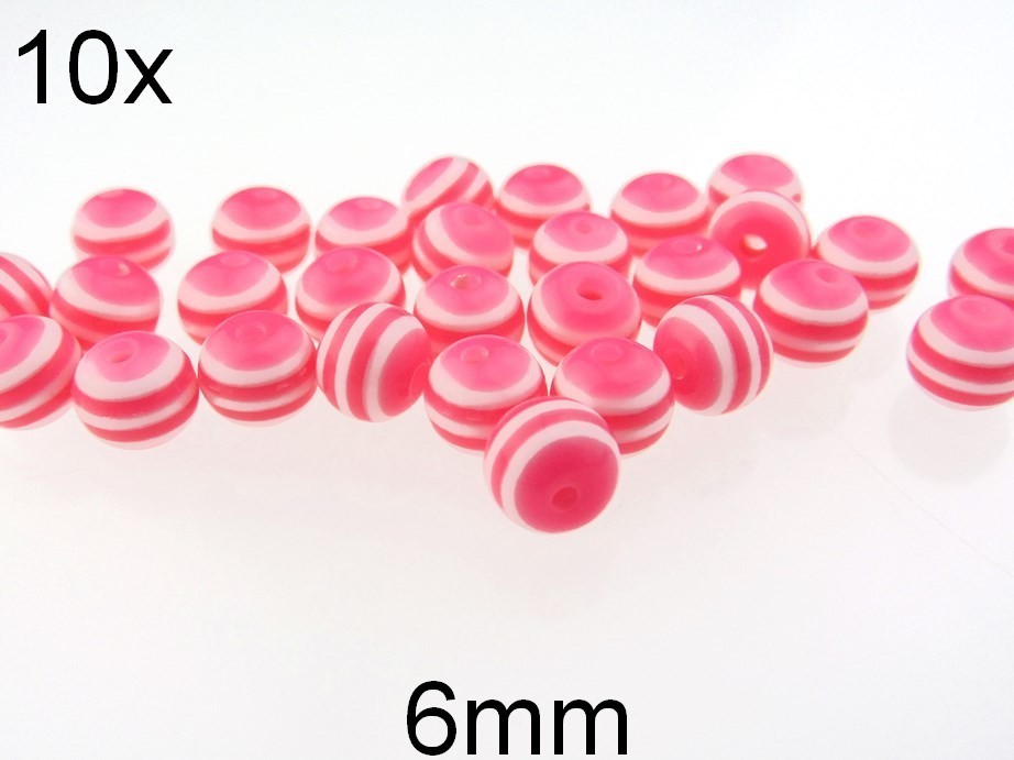 (10b)Margele acrilice. Dimensiuni: 6x5mm