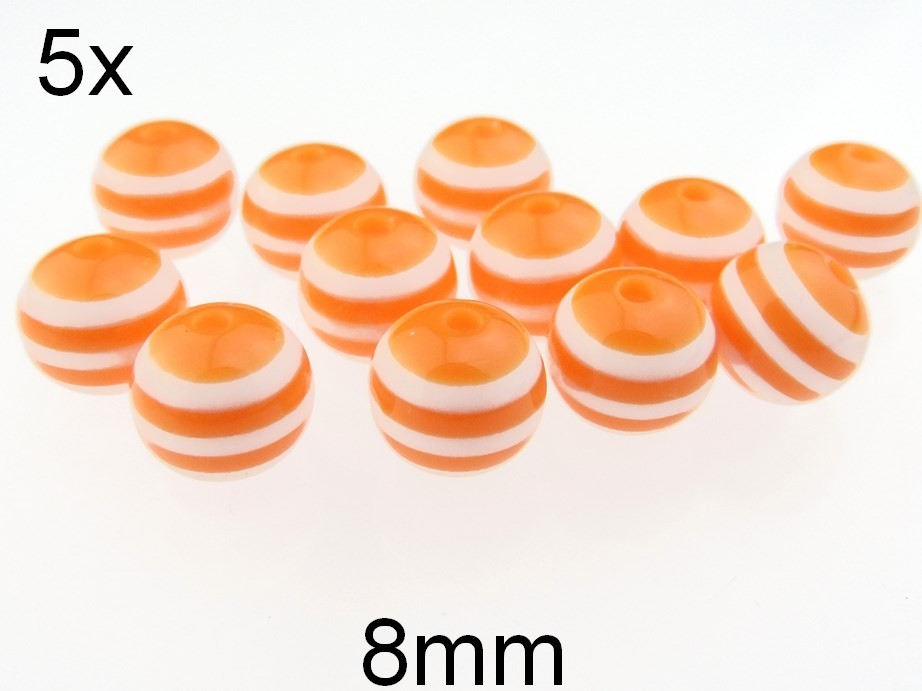 (5b)Margele acrilice. Dimensiuni: 8x7mm