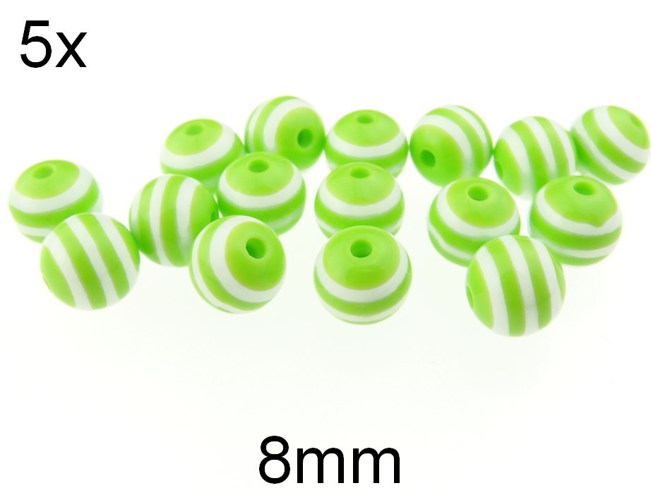 (5b)Margele acrilice. Dimensiuni: 8x7mm