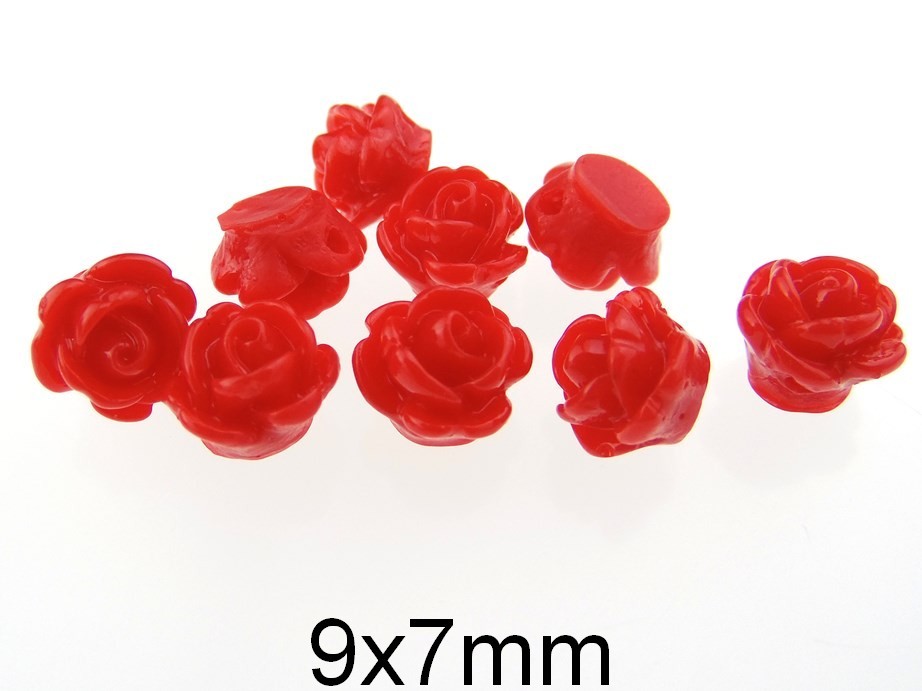 Margea trandafir. Dimensiuni: 9x7mm