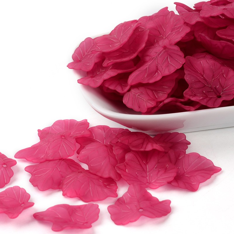 (5b)Frunza Acrilica. Dimensiuni: 24x23mm