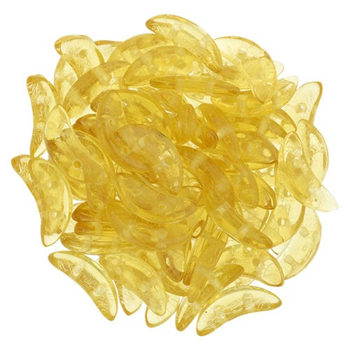 CzechMates Crescent 10x3mm. Culoare: Med Topaz