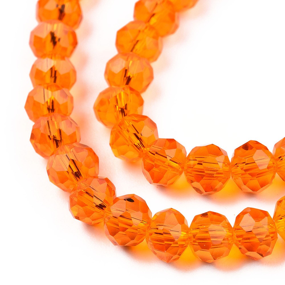 Margele cristal rondele - 6x4mm - bucata