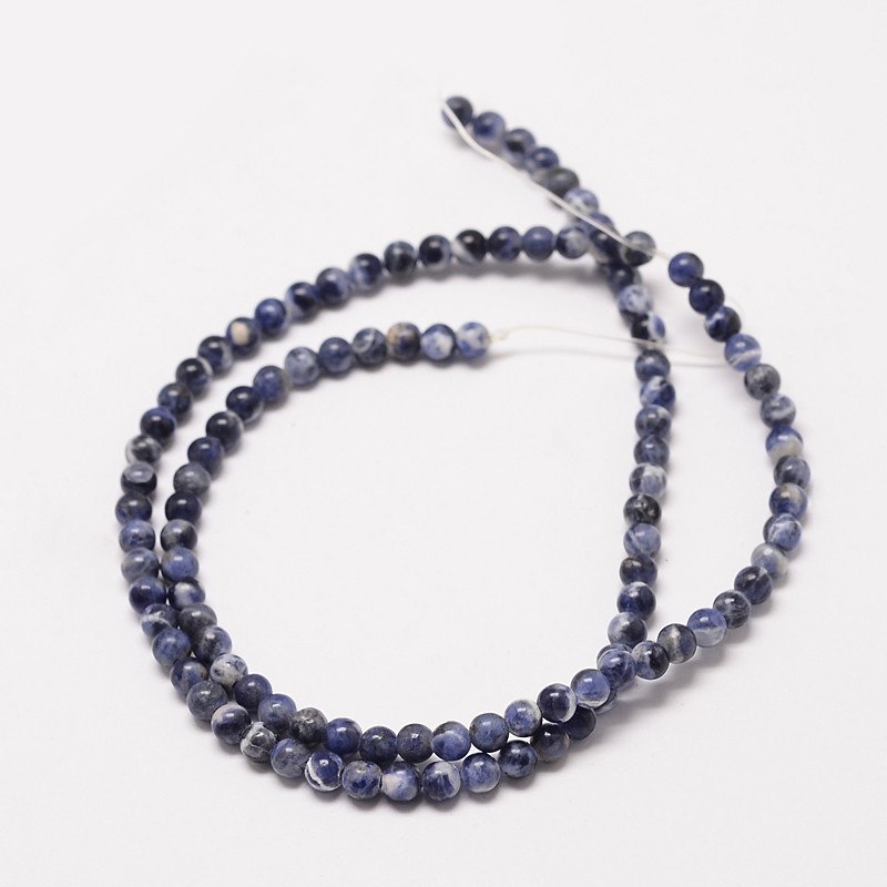 (sirag) Sodalite Natural, sfera 4mm, aprox 85buc