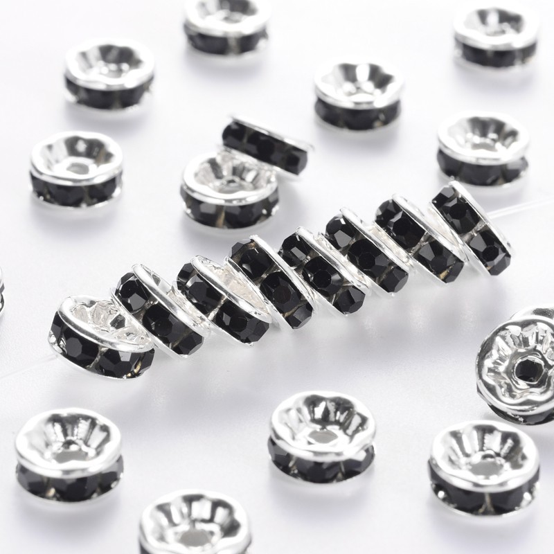 Distantiere/ Spacer Rhinestone Grad A, fara Nickel