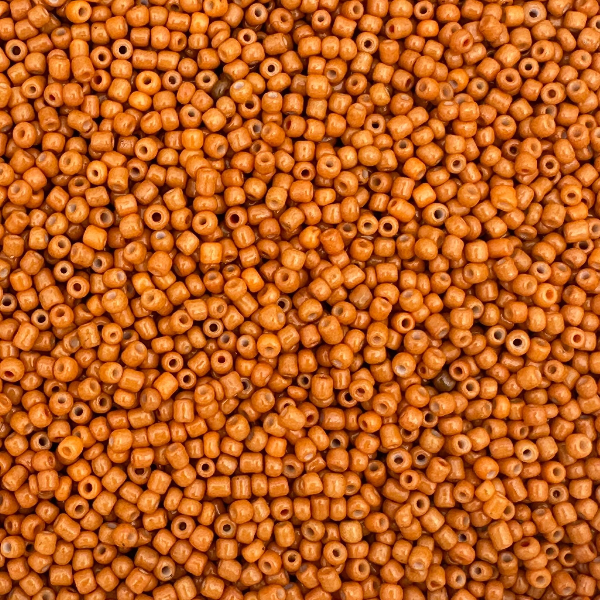 (50g)Margele nisip 2mm, portocaliu