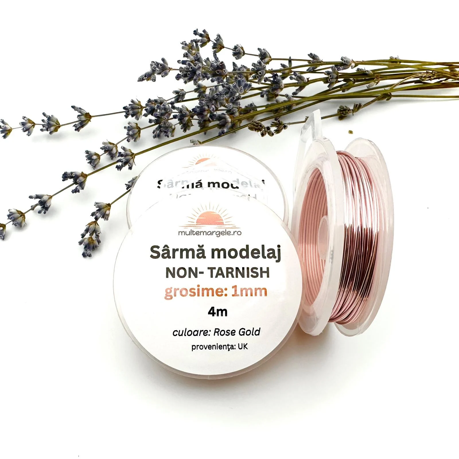 Sârmă Non-Tarnish1mm Gold Rose