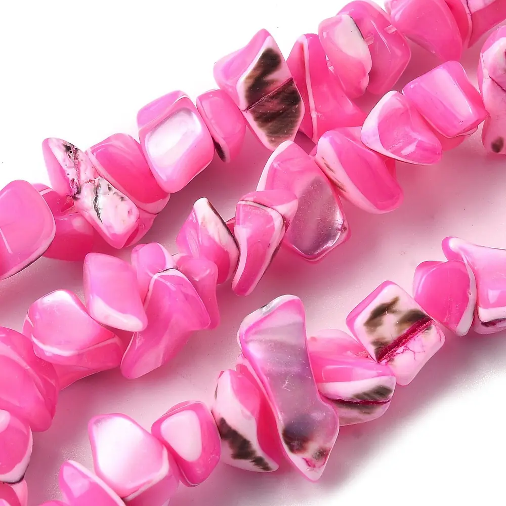margele sidef sirag roz fucsia