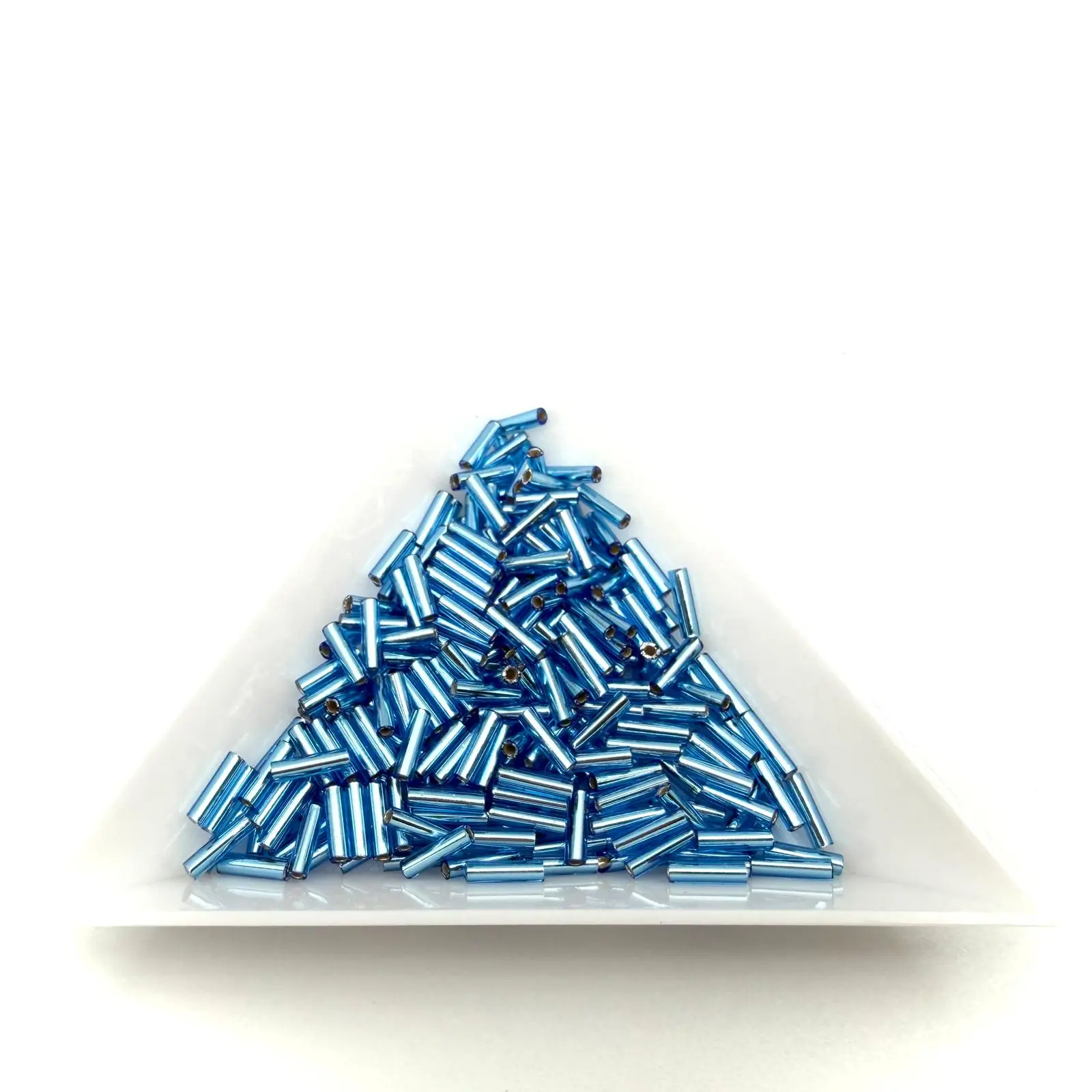 Miyuki Bugle 6mm Silver Lined Sapphire – 5g