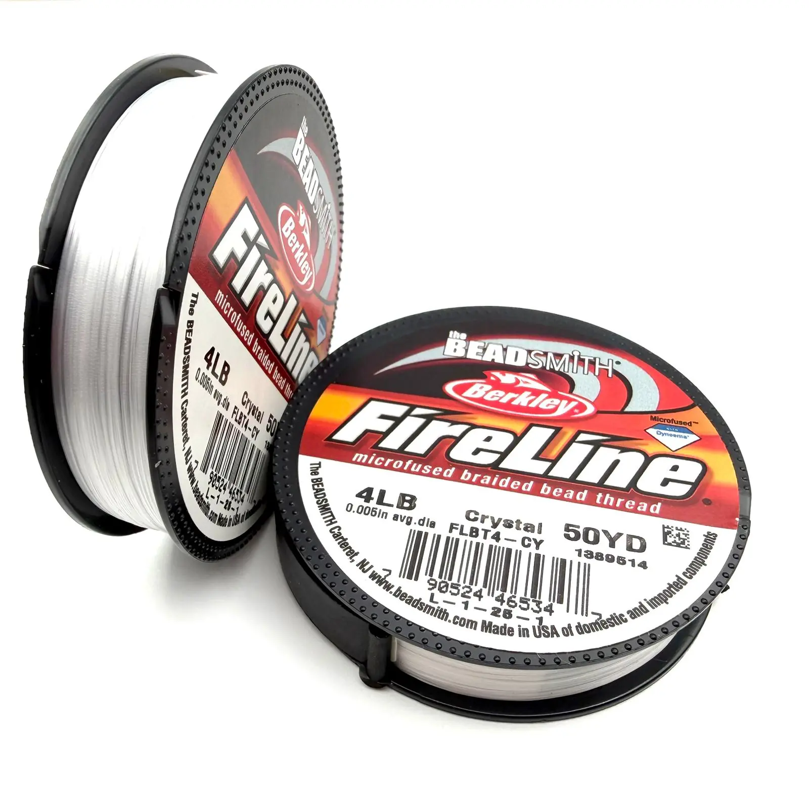 fireline 4lb crystal