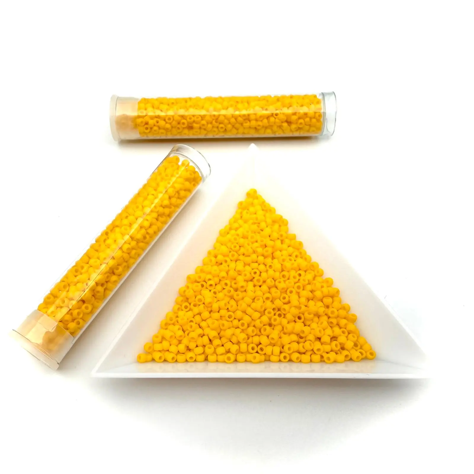 Toho Rotunde 11/0 Opaque-Frosted Sunshine (TR-11-42BF/A) – 8g