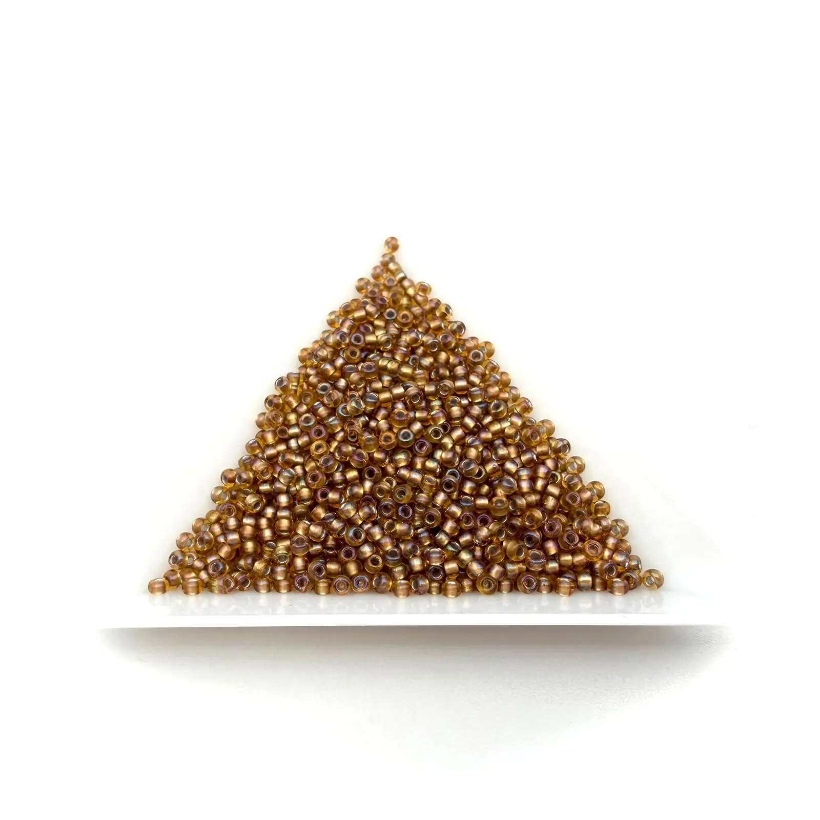 Toho 11/0 Gold-Lined Rainbow Topaz (TR-11-278/A) – 8g - imagine 3