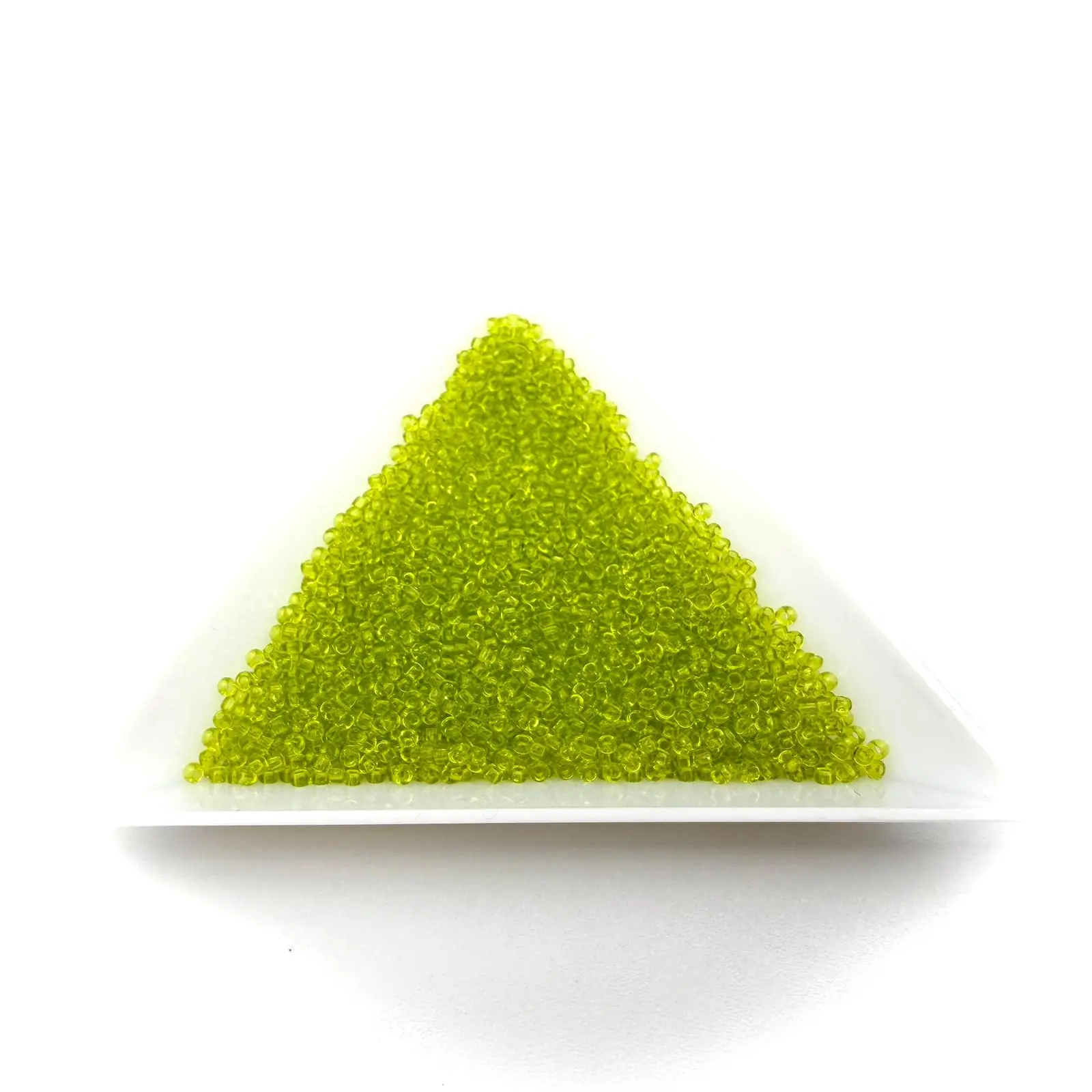 Toho 15/0 Transparent Lime Green (TR-15-4/A) – 8g - imagine 3