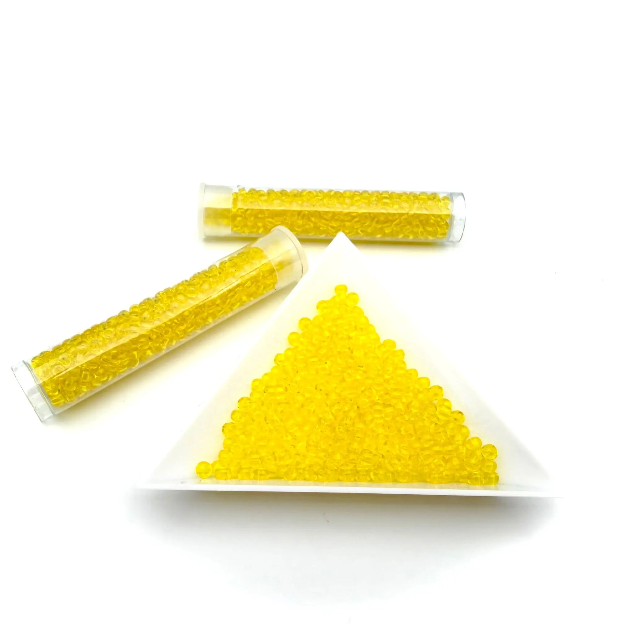 toho 8/0 transparent lemon