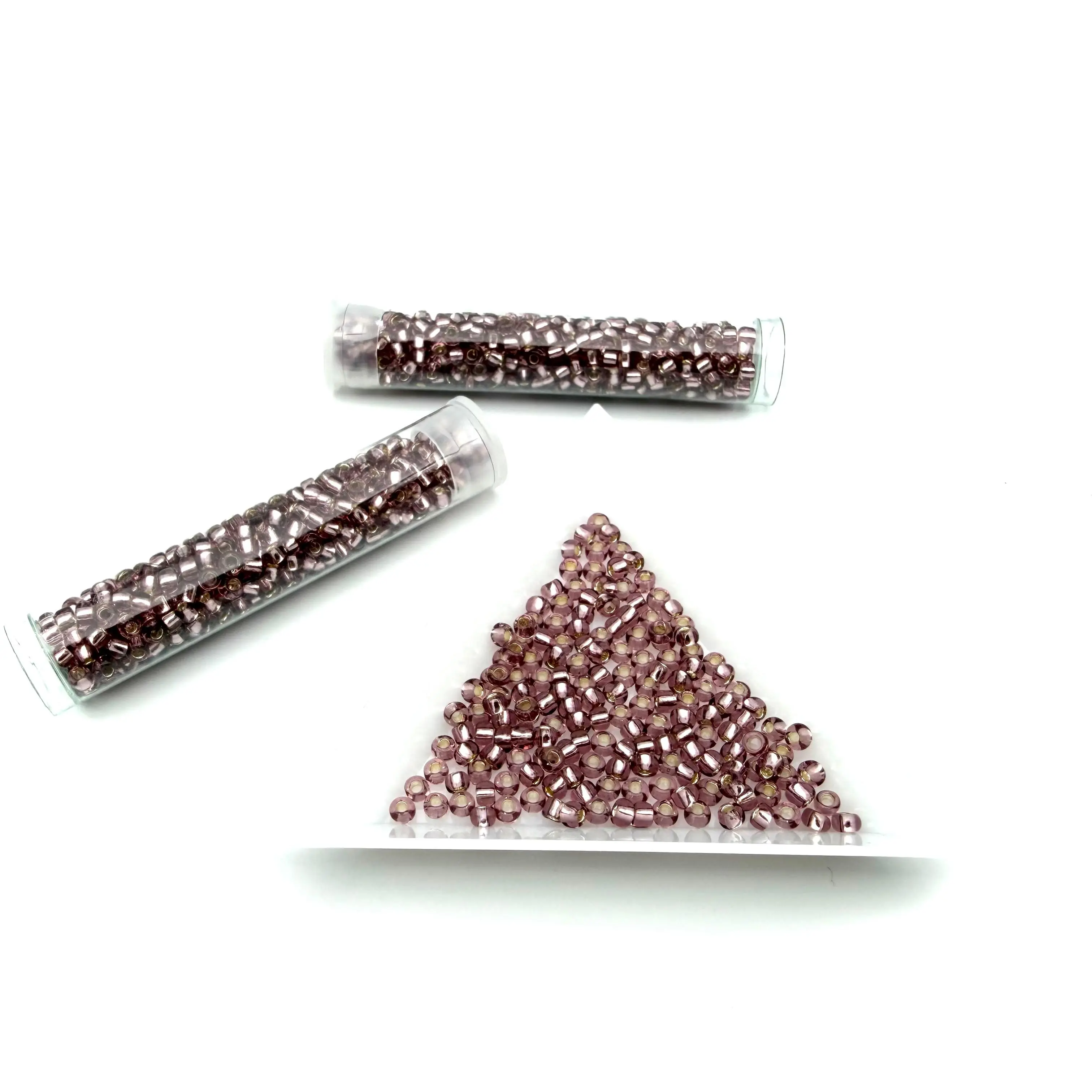 toho 8/0 silver lined ametist