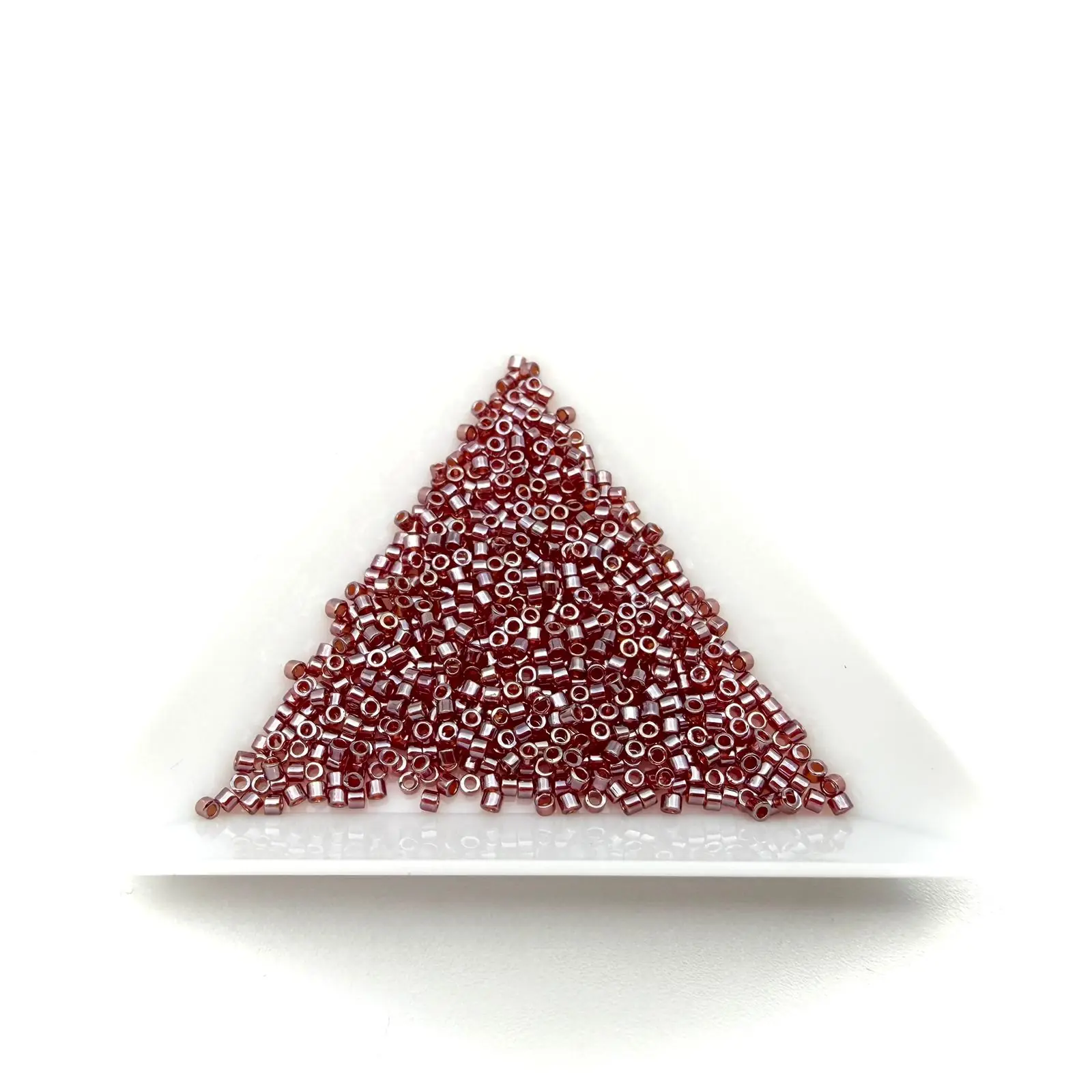 Miyuki Delica 11/0 Transparent Dark Cranberry Luster – 5g