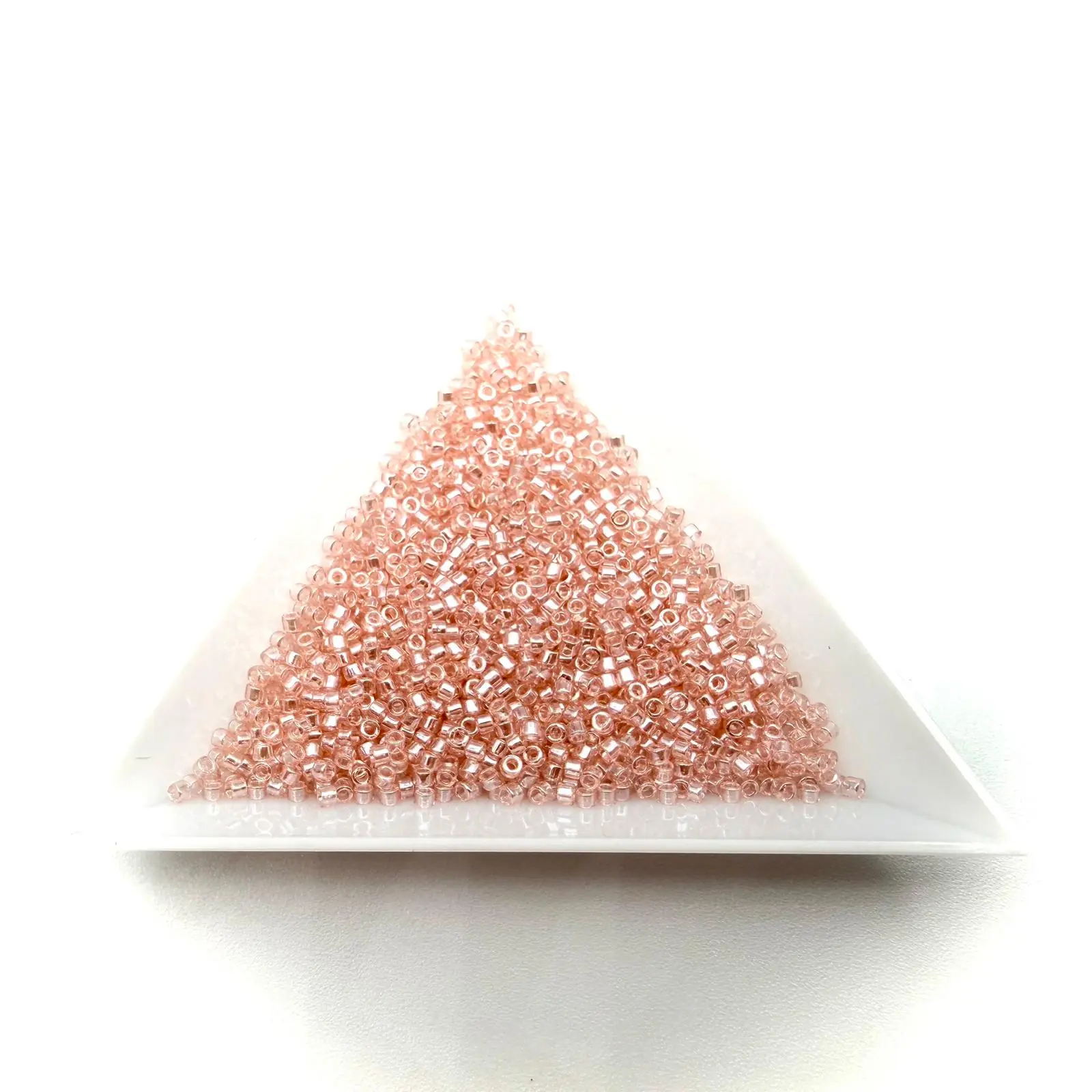 Miyuki Delica 11/0 Transparent Pink Mist Luster – 5g