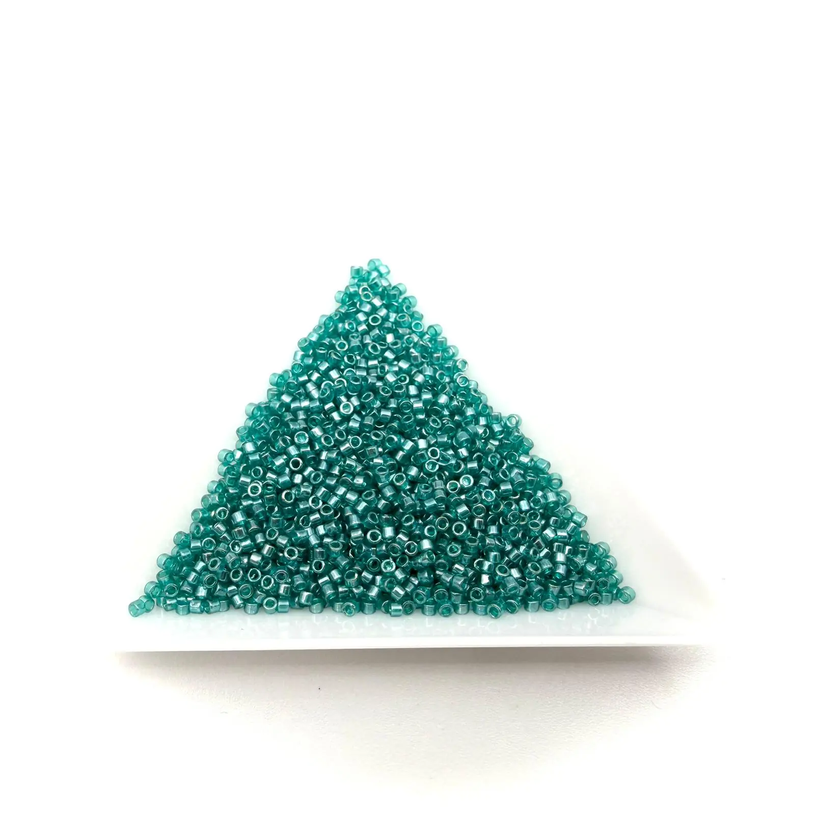 Miyuki Delica 11/0 Transparent Caribbean Teal Luster – 5g