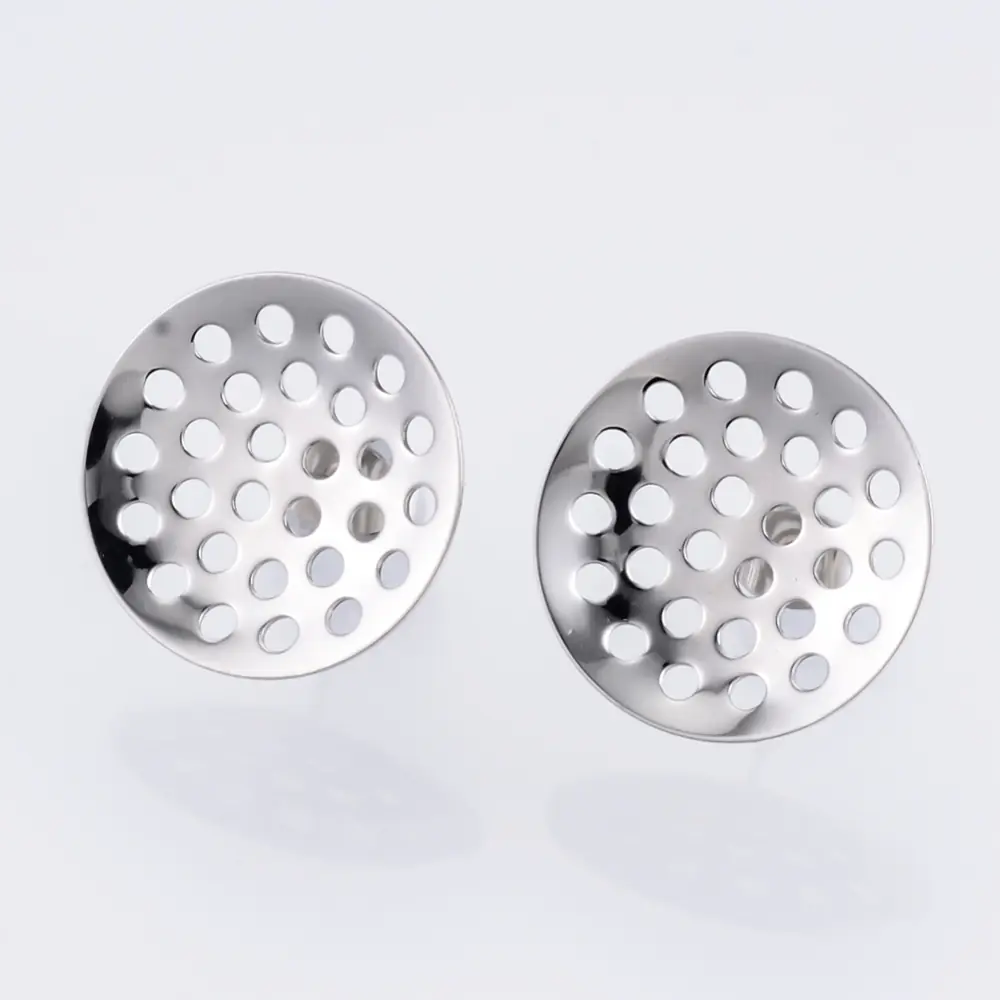 Baze Inox pentru Țesut Mărgele cu Dop Inclus – 2 buc