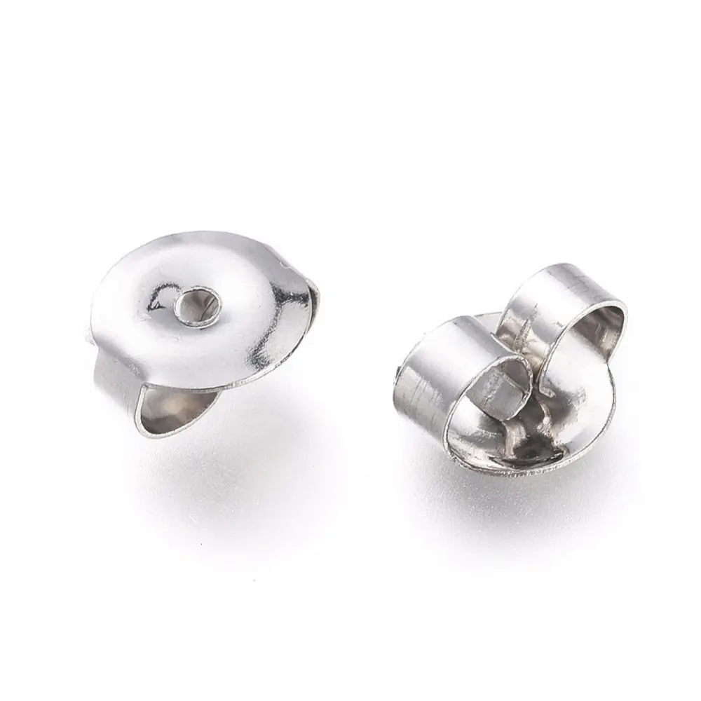 Dopuri Fluturaș Inox pentru Cercei 6mm – 2 buc
