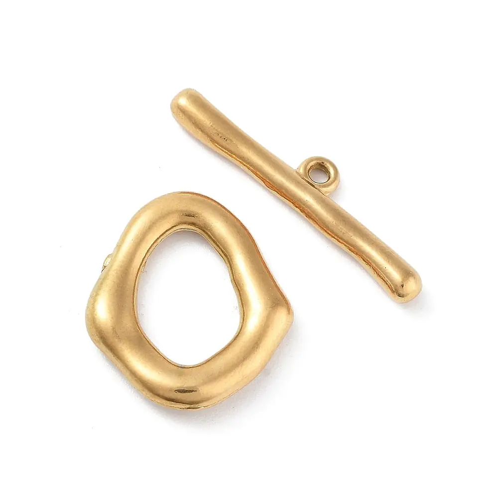 Închizătoare Toggle Placată cu Aur 18K 27mm - imagine 3