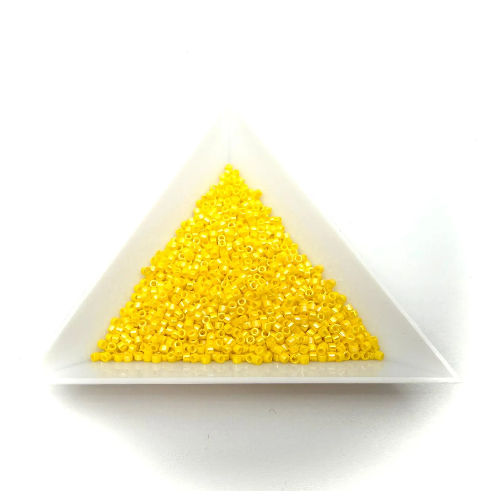 Miyuki Delica 11/0 Opaque Yellow AB – 5g