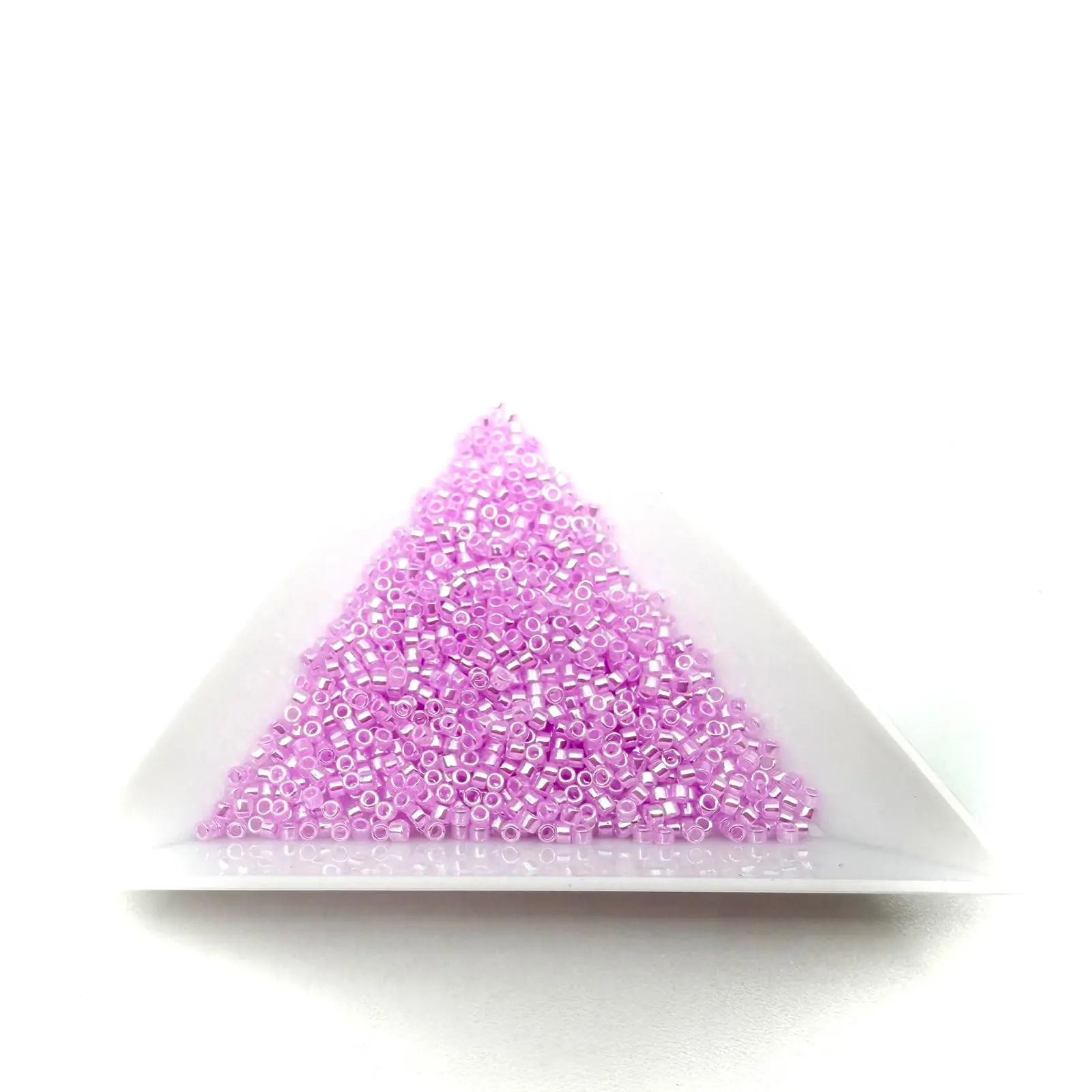 Miyuki Delica 11/0 Crystal Pale Lilac Lined – 5g