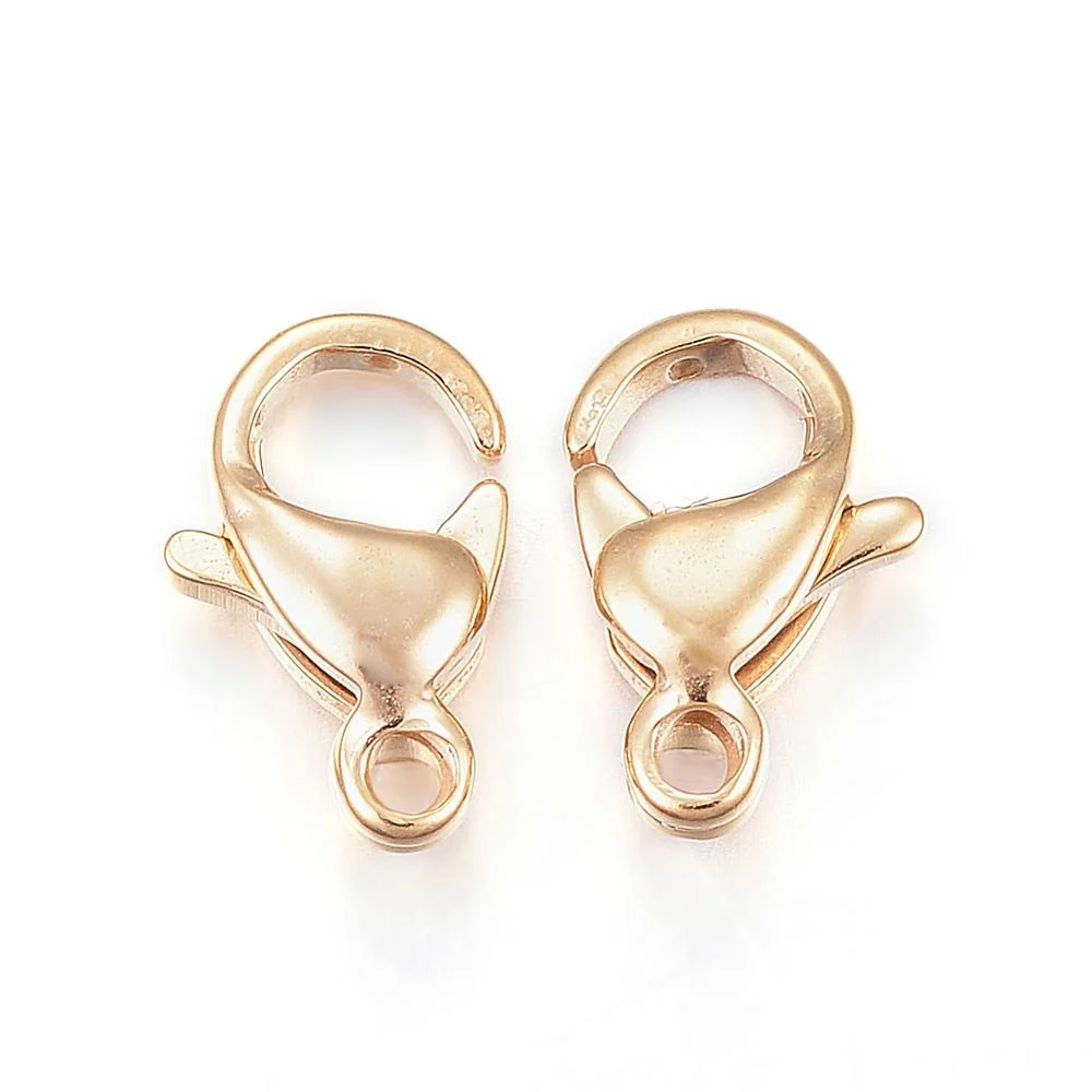 Carabină din oțel inoxidabil 304, placată cu aur 18K, 9mm - imagine 3